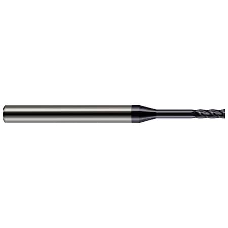 Harvey Tool Miniature End Mill - 4 Flute - Square 0.0310" (1/32) Cutter DIA x 0.0930" (3/32) Length of Cut 972231-C3